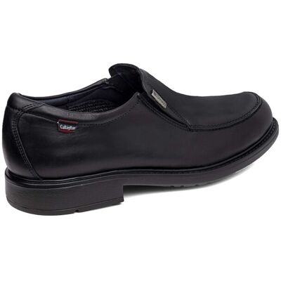 Callaghan - Mocasines de hombre de piel resistentes al agua. Negro 40 Callaghan - Mocasines de hombre de piel resistentes al agua. Negro 40