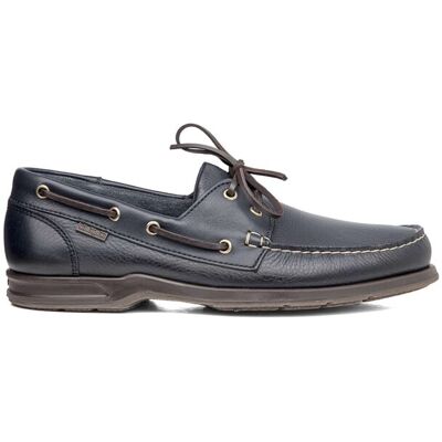 Callaghan - Náuticos de hombre en piel. Azul marino 46 Callaghan - Náuticos de hombre en piel. Azul marino 46
