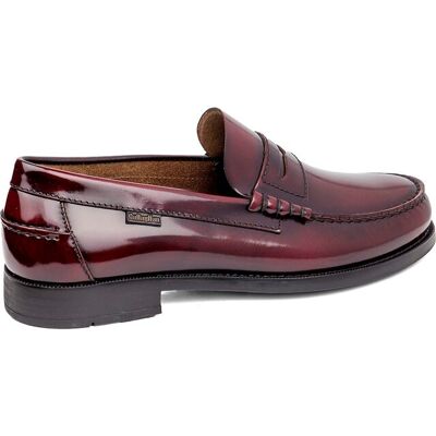 Callaghan - Zapatos formales de hombre de piel con tecnología Adaptaction. Rojo 39 Callaghan - Zapatos formales de hombre de piel con tecnología Adaptaction. Rojo 39
