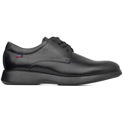 Callaghan - Zapatos de hombre de piel con cordones y tecnología Adaptación. Negro 39 Callaghan - Zapatos de hombre de piel con cordones y tecnología Adaptación. Negro 39