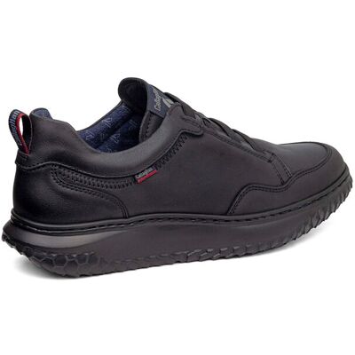 Callaghan - Zapatos de hombre de piel con lengüeta elástica y tecnología Adaptación. Negro 44 Callaghan - Zapatos de hombre de piel con lengüeta elástica y tecnología Adaptación. Negro 44
