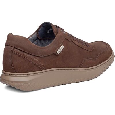 Callaghan - Zapatos de hombre de nobuck resistentes al agua con cordones y tecnología Adaptación. Marrón 42 Callaghan - Zapatos de hombre de nobuck resistentes al agua con cordones y tecnología Adaptación. Marrón 42