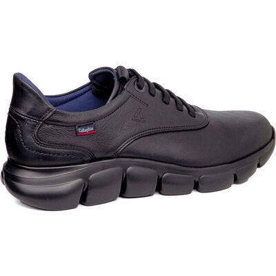 Callaghan - Zapatos de hombre de piel con cordones con tecnología Adaptación.. Negro 43 Callaghan - Zapatos de hombre de piel con cordones con tecnología Adaptación.. Negro 43