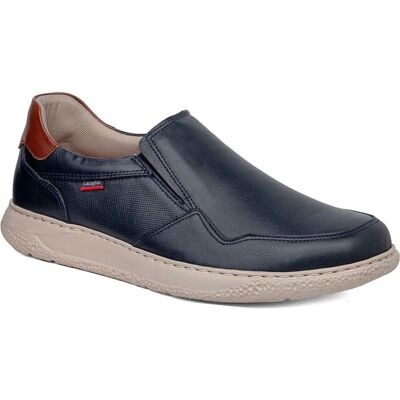 Callaghan - Mocasines de hombre de piel con tecnología Adaptaction. Azul marino 42 Callaghan - Mocasines de hombre de piel con tecnología Adaptaction. Azul marino 42