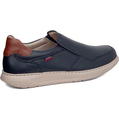 Callaghan - Mocasines de hombre de piel con tecnología Adaptaction. Azul marino 44 Callaghan - Mocasines de hombre de piel con tecnología Adaptaction. Azul marino 44