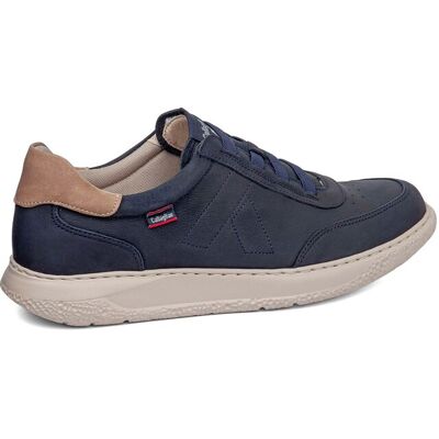 Callaghan - Zapatos cómodos de hombre de piel con cierre elastico con tecnología Adaptaction. Azul marino 45 Callaghan - Zapatos cómodos de hombre de piel con cierre elastico con tecnología Adaptaction. Azul marino 45