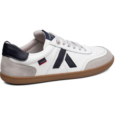 Callaghan - Zapatos de vestir de hombre de piel Barefoot. Blanco / Negro 42 Callaghan - Zapatos de vestir de hombre de piel Barefoot. Blanco / Negro 42