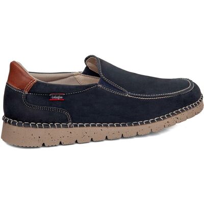 Callaghan - Mocasines de hombre de piel con tecnología Adaptaction. Azul marino 43 Callaghan - Mocasines de hombre de piel con tecnología Adaptaction. Azul marino 43