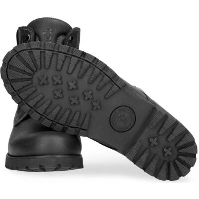 Panama Jack - Botas de hombre de piel marrones. Negro 43 Panama Jack - Botas de hombre de piel marrones. Negro 43