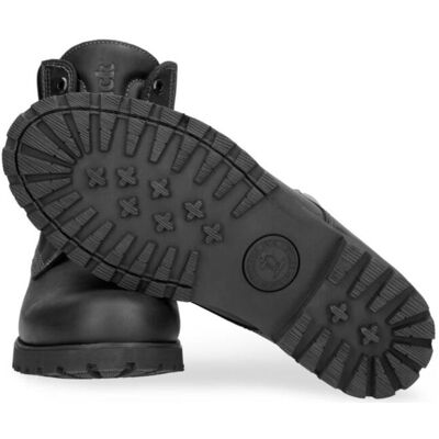 Panama Jack - Botas de hombre de piel marrones. Negro 45 Panama Jack - Botas de hombre de piel marrones. Negro 45