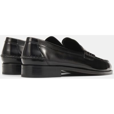 Lottusse - Mocasines de hombre de piel hechos a mano. Negro brillante 41 Lottusse - Mocasines de hombre de piel hechos a mano. Negro brillante 41