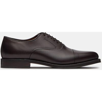 Lottusse - Zapato oxford Premium de piel de vacuno de hombre. Marrón 41 Lottusse - Zapato oxford Premium de piel de vacuno de hombre. Marrón 41