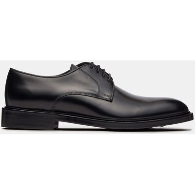 Lottusse - Zapatos de cordones Harrys de piel de vacuno negro de hombre. Negro 45 Lottusse - Zapatos de cordones Harrys de piel de vacuno negro de hombre. Negro 45