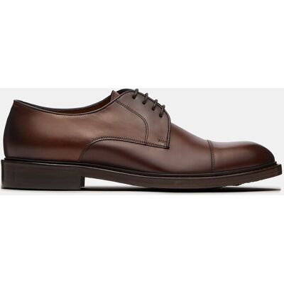 Lottusse - Zapatos de cordones Harrys de hombre de piel. Marrón oscuro 41 Lottusse - Zapatos de cordones Harrys de hombre de piel. Marrón oscuro 41