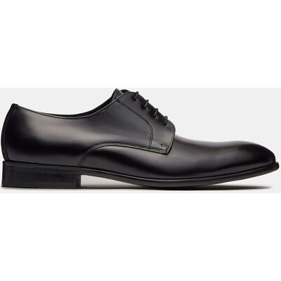 Lottusse - Zapatos de cordones de hombre Regent de piel de vacuno negro. Negro 42.5 Lottusse - Zapatos de cordones de hombre Regent de piel de vacuno negro. Negro 42.5