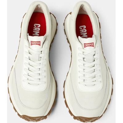 Camper - Zapatillasde piel de hombre drift trail con cordones. Blanco 39 Camper - Zapatillasde piel de hombre drift trail con cordones. Blanco 39