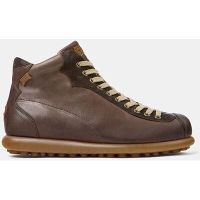 Camper - Botines de hombre Pelotas Ariel de piel con cordones. Marrón 42 Camper - Botines de hombre Pelotas Ariel de piel con cordones. Marrón 42