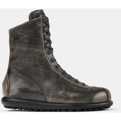 Camper - Botas de hombre Pelotas Ariel de piel con cordones. Negro 43 Camper - Botas de hombre Pelotas Ariel de piel con cordones. Negro 43