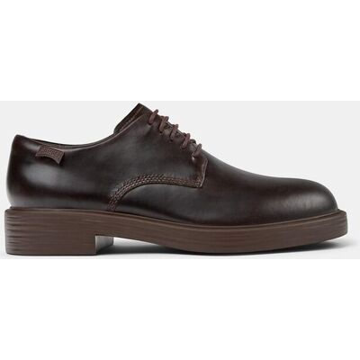 Camper - Bluchers de hombre de piel Dean. Marrón oscuro 41 Camper - Bluchers de hombre de piel Dean. Marrón oscuro 41