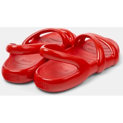 Camper - Sandalias de hombre Kobarah Flat. Rojo 42 Camper - Sandalias de hombre Kobarah Flat. Rojo 42