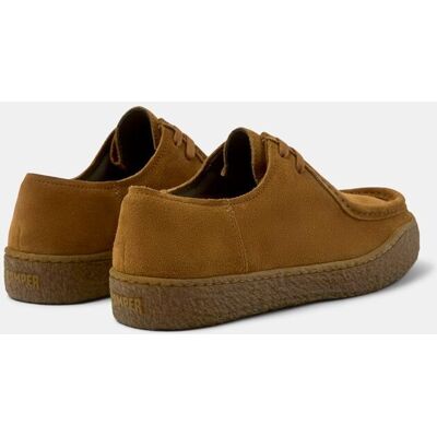 Camper - Zapatos de cordones de hombre Peu Terreno de piel. Marrón claro 42 Camper - Zapatos de cordones de hombre Peu Terreno de piel. Marrón claro 42