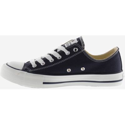 Victoria - Deportiva hombre de lona unisex con puntera de goma. Azul marino 43 Victoria - Deportiva hombre de lona unisex con puntera de goma. Azul marino 43