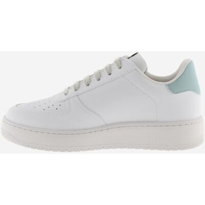 Victoria - Zapatillas deportivas unisex con piezas de color en contraste y puntera perforada. Oro 39 Victoria - Zapatillas deportivas unisex con piezas de color en contraste y puntera perforada. Oro 39