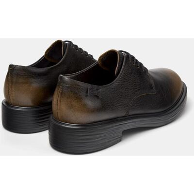 Camper - Zapatos de cordones de piel Dean lisos. Negro 40 Camper - Zapatos de cordones de piel Dean lisos. Negro 40