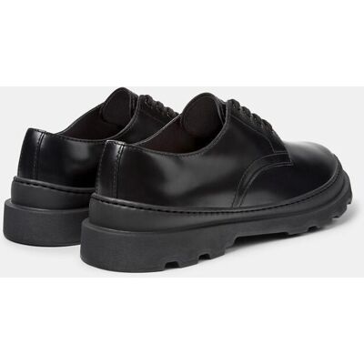 Camper - Zapatos hombre Brutus+ con cordones en piel. Negro 41 Camper - Zapatos hombre Brutus+ con cordones en piel. Negro 41