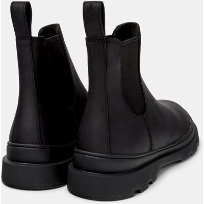 Camper - Botines de hombre de piel Brutus+. Negro 39 Camper - Botines de hombre de piel Brutus+. Negro 39