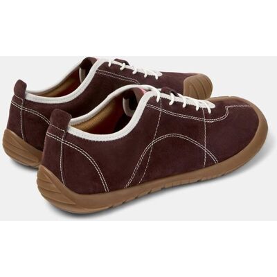Camper - Zapatillas deportivas hombre Peu Path con cordones en piel. Marrón chocolate 40 Camper - Zapatillas deportivas hombre Peu Path con cordones en piel. Marrón chocolate 40