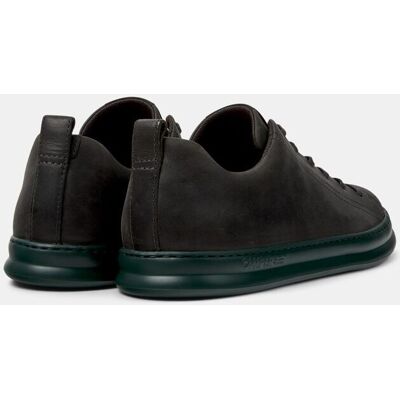 Camper - Zapatillas de piel de hombre Runner Four con cordones. Negro 43 Camper - Zapatillas de piel de hombre Runner Four con cordones. Negro 43