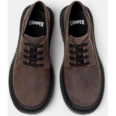 Camper - Zapatos hombre Pix Berlín con cordones en piel. Marrón 45 Camper - Zapatos hombre Pix Berlín con cordones en piel. Marrón 45