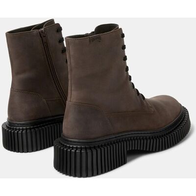Camper - Botines de hombre de piel Pix Berlin. Marrón oscuro 44 Camper - Botines de hombre de piel Pix Berlin. Marrón oscuro 44
