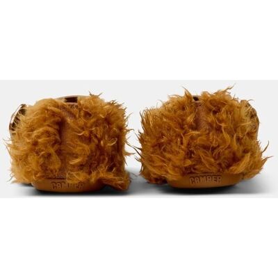 camperlab - Bailarinas unisex Wabi con hebilla. Marrón / Naranja 45 camperlab - Bailarinas unisex Wabi con hebilla. Marrón / Naranja 45