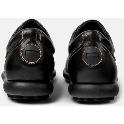 Camper - Zapatillas de vestir en piel de hombre Pelotas Ariel Hella Twins con cordones. Negro 39 Camper - Zapatillas de vestir en piel de hombre Pelotas Ariel Hella Twins con cordones. Negro 39