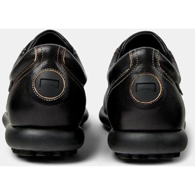 Camper - Zapatillas de vestir en piel de hombre Pelotas Ariel Hella Twins con cordones. Negro 44 Camper - Zapatillas de vestir en piel de hombre Pelotas Ariel Hella Twins con cordones. Negro 44