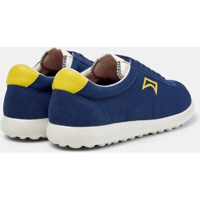 Camper - Zapatillas de vestir de hombre con cordones Pelotas XLF. Azul / Amarillo 39 Camper - Zapatillas de vestir de hombre con cordones Pelotas XLF. Azul / Amarillo 39