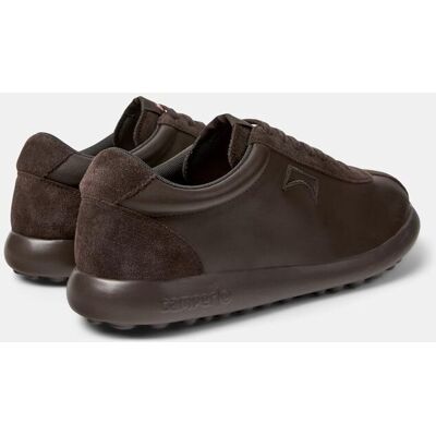 Camper - Zapatillas de vestir en piel de hombre Pelotas XLF. Marrón oscuro 41 Camper - Zapatillas de vestir en piel de hombre Pelotas XLF. Marrón oscuro 41