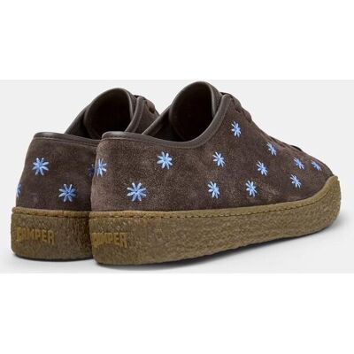 Camper - Zapatillas de vestir en piel de hombre Peu Terreno. Marrón oscuro 43 Camper - Zapatillas de vestir en piel de hombre Peu Terreno. Marrón oscuro 43