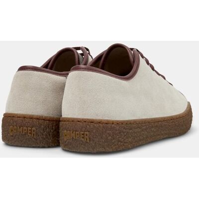 Camper - Zapatillas de vestir en piel de hombre Peu Terreno. Beige 43 Camper - Zapatillas de vestir en piel de hombre Peu Terreno. Beige 43