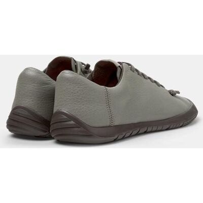 Camper - Zapatillas de vestir en piel de hombre Peu Path+ con cordones. Gris 39 Camper - Zapatillas de vestir en piel de hombre Peu Path+ con cordones. Gris 39