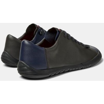 Camper - Zapatillas de vestir de hombre de piel Peu Path+ Twins. Azul / Negro 42 Camper - Zapatillas de vestir de hombre de piel Peu Path+ Twins. Azul / Negro 42