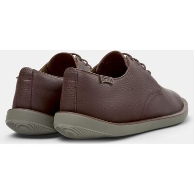 Camper - Zapatos de cordones de hombre Wagon de piel. Marrón oscuro 41 Camper - Zapatos de cordones de hombre Wagon de piel. Marrón oscuro 41