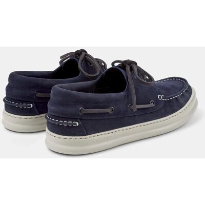 Camper - Náuticos de hombre de piel Runner Four. Azul marino 41 Camper - Náuticos de hombre de piel Runner Four. Azul marino 41