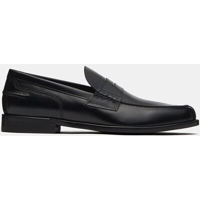 Lottusse - Mocasin formal Daytona de piel de vacuno de hombre. Negro brillante 38,5 Lottusse - Mocasin formal Daytona de piel de vacuno de hombre. Negro brillante 38,5