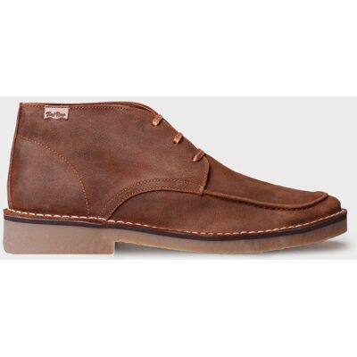 Toni Pons - Botines de hombre de serraje con cordones. Marrón 39 Toni Pons - Botines de hombre de serraje con cordones. Marrón 39
