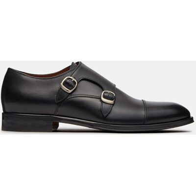 Lottusse - Zapatos de cordones Lenox de piel de vacuno negro de hombre. Negro 46 Lottusse - Zapatos de cordones Lenox de piel de vacuno negro de hombre. Negro 46