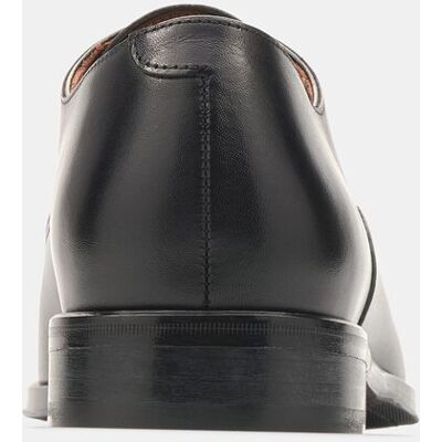 Lottusse - Zapatos oxford Lenox de piel de vacuno moka de hombre. Negro 40,5 Lottusse - Zapatos oxford Lenox de piel de vacuno moka de hombre. Negro 40,5