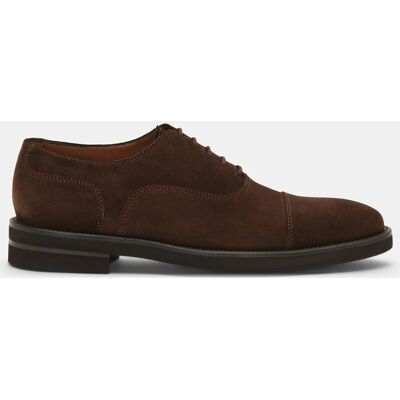 Lottusse - Zapatos de cordones de hombre puntera recta Holborn de piel. Marrón oscuro 42.5 Lottusse - Zapatos de cordones de hombre puntera recta Holborn de piel. Marrón oscuro 42.5